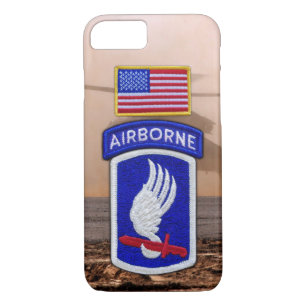 173e luchtbrigade sky soldaten veteranen veteranen iPhone 8/7 hoesje