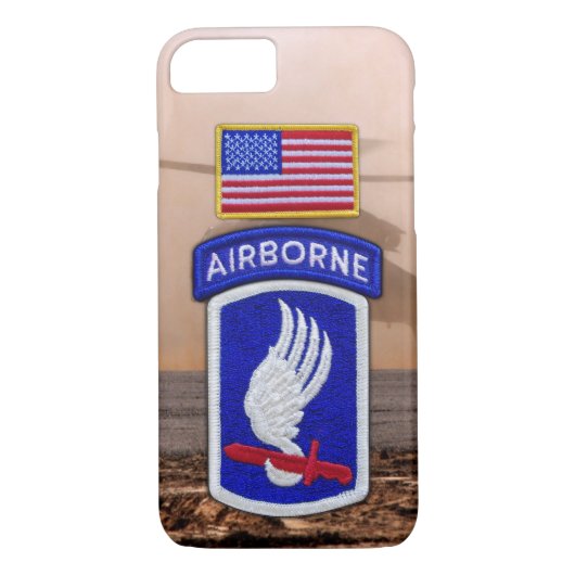 173e luchtbrigade sky soldaten veteranen veteranen Case-Mate iPhone case (Achterkant)