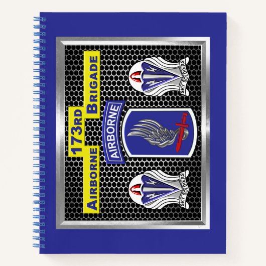 173e luchtbrigadegevechtsteam, "One of a Kind" Notitieboek (Voorkant)