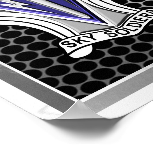 173e luchtbrigadegevechtsteam, "One of a Kind" Poster (Hoek)