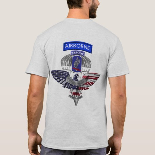 173e luchtbrigadegevechtsteam t-shirt (Achterkant)