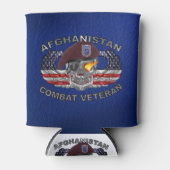 173e luchtbrug over Afghanistan Veteraan Blikjeskoeler (Voorkant)