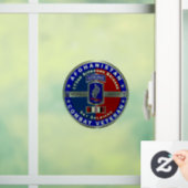 173e luchtbrug over Afghanistan Veteraan Raamsticker (Huis)