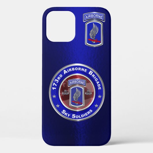 173e luchtlandingsbrigade gevechtsteam Gepersonali Case-Mate iPhone Case (Achterkant)