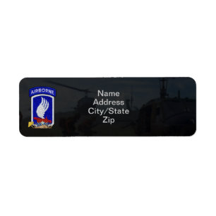 173e Luchtlandingsbrigade Sky Soldaten NAM Patch Etiket