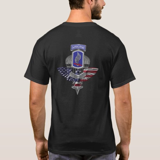 173e Luchtlandingsbrigade T-shirt (Achterkant)