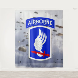 173e LUCHTLANDINGSDIVISIE (SKY SOLDIERS) FOTO Acht Wandkleed