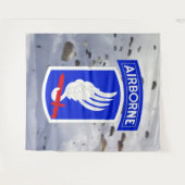 173e LUCHTVAARTDIVISIE (SKY SOLDIERS) FOTOBACKGROU Wandkleed (Voorkant (horizontaal))