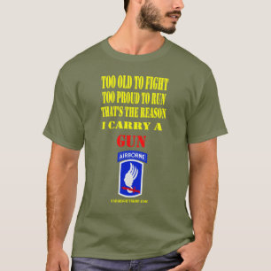173e. PIR, TE OUD OM TE VECHTEN, TE TROTS OM TE RE T-shirt