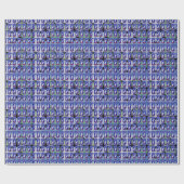 173e pleister voor veteranen van brigade in de luc cadeaupapier (Vlak)