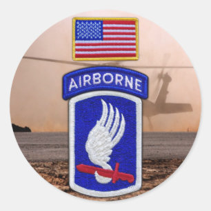 173e Sticker voor veteranen in de lucht