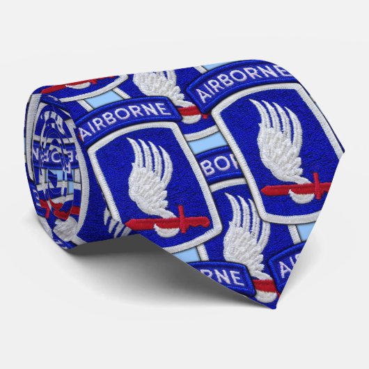 173e stropdas van de luchtbrigade , de naam irak (Opgerold)