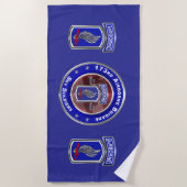 173e veteraan van de brigade strandlaken (Voorkant)