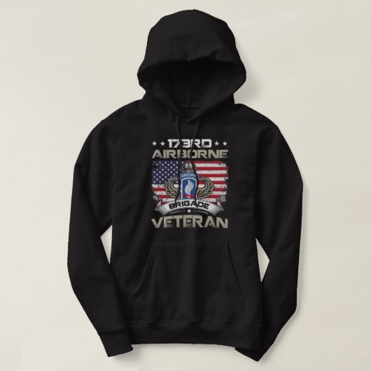 173e Veteraan van de luchtbrigade, Veteraan Vetera Hoodie (Design voorkant)