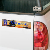 173e veteranen veteranen in de lucht bumpersticker (Op Truck)