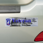 173e veteranenveteranen in de lucht bumpersticker (Op auto)