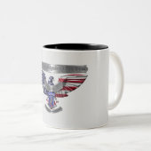 173e vlucht "Proud to Served" Tweekleurige Koffiemok (Voorkant rechts)