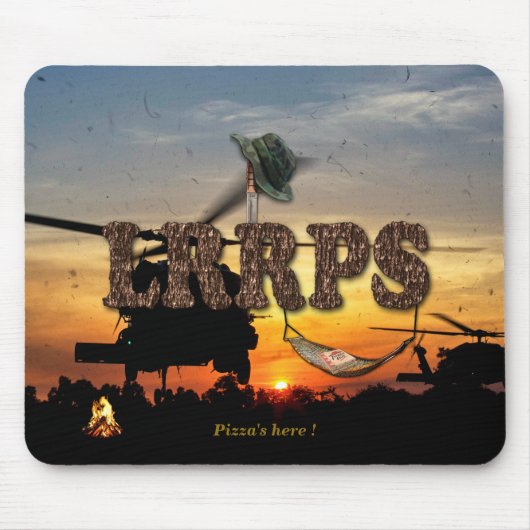 173rd air borne LRRPS LRRP vietnam vets Mousepad Muismat (Voorkant)