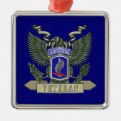 173rd Airborne Brigade Christmas Metalen Ornament (Voorkant)