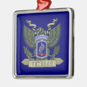 173rd Airborne Brigade Christmas Metalen Ornament (Links)