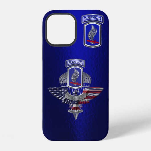 173rd Airborne Brigade Combat Team Airborne iPhone Hoesje (Achterkant)