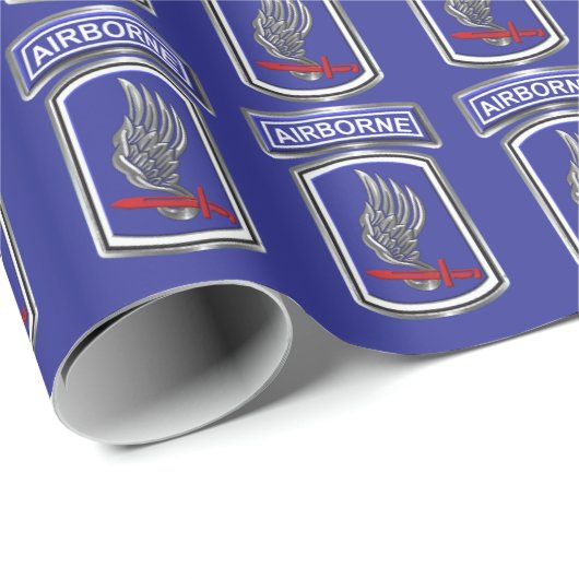 173rd Airborne Brigade Combat Team  Cadeaupapier (Rol Hoek)