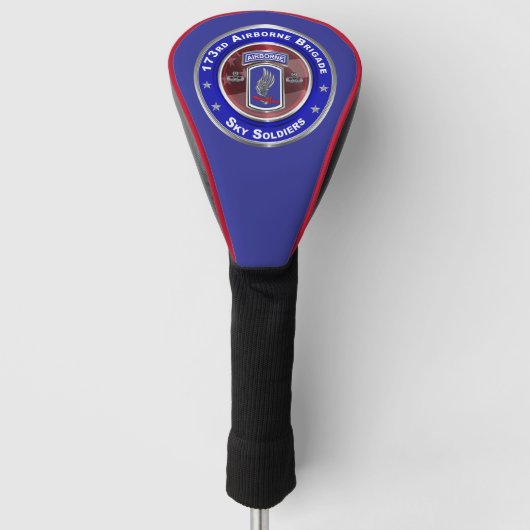 173rd Airborne Brigade Combat Team Golfheadcover (Voorkant)