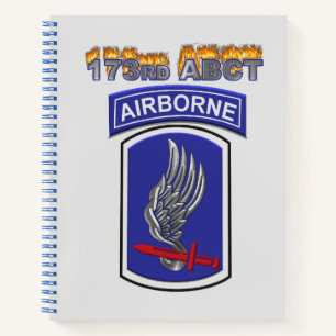 173rd Airborne Brigade Combat Team Notitieboek