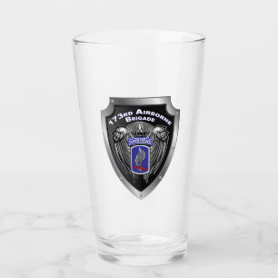 173rd Airborne Brigade Combat Team Schild Glas