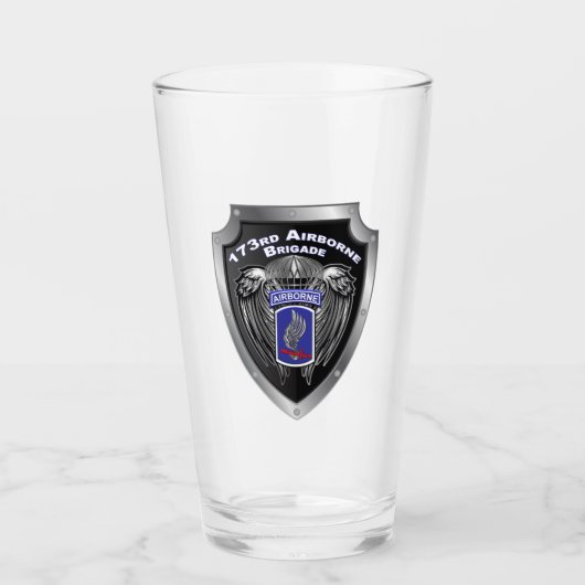 173rd Airborne Brigade Combat Team Schild Glas (Voorkant)