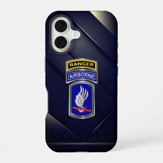 173rd Airborne Brigade iPhone 16 Hoesje (Achterkant)