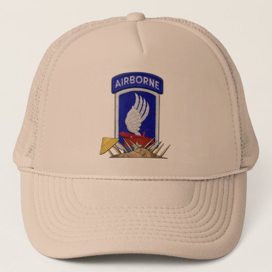 173rd airborne brigade vietnam war patch Pet (Voorkant)