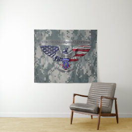 173rd Airborne “Trouw aan het dienen” Wandkleed