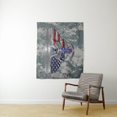 173rd Airborne “Trouw aan het dienen” Wandkleed (In situ)