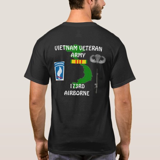 173rd Airborne Vietnam T-Shirt (Achterkant)