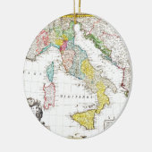 1742 Homann Heirs Map of Italy Geographicus Keramisch Ornament (Links)
