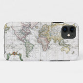 1748 Wereldkaart Case-Mate iPhone Case (Achterkant (horizontaal))
