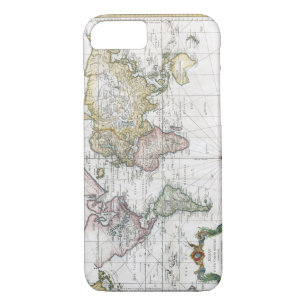 1748 Wereldkaart Case-Mate iPhone Case