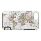 1748 Wereldkaart Case-Mate iPhone Case (Achterkant (Horizontaal))