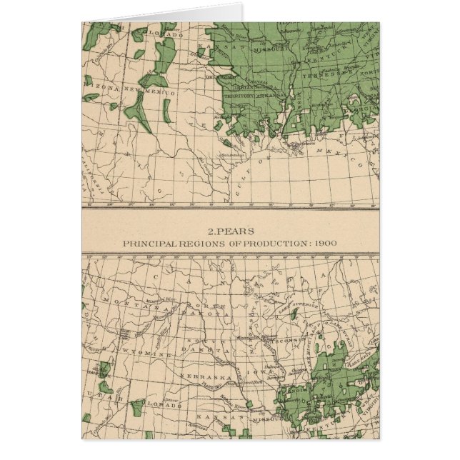 174 Appelen, peren, hoofdgebieden (Voorkant)