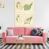 174 Appelen, peren, hoofdgebieden Canvas Afdruk (Insitu (Woonkamer))