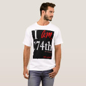 174e Bronx - Blk & wit T-shirt (Voorkant volledig)