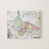 1750 Homann Heirs Map of Israel Palestine Heilige Legpuzzel (Horizontaal)