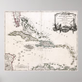 1750 West Indies Poster (Voorkant)