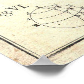 1753 Homann Heirs Solar System Chart Poster (Hoek)