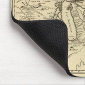 1755 Grote Meren en kaart New France/Canada Muismat (Hoek)