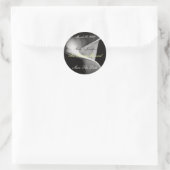 175907, red de datum, krijgen... - Gepersonaliseer Ronde Sticker (Tas)