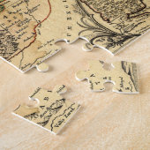 1759 kaart van oud Israël met de 12 stammen Legpuzzel (Zijkant)