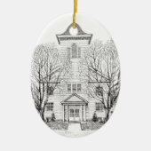 175e Jubileum kerstversiering Keramisch Ornament (Voorkant)