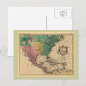 1763 Noord-Amerikaanse kaart (Voorkant / Achterkant)